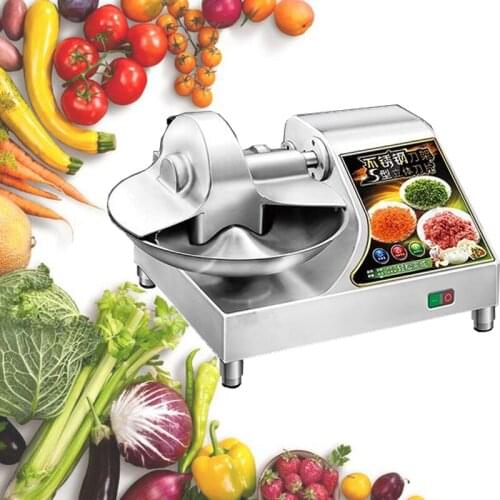 220V output capacity vegetable bowl chopping machine dicing machine dumpling filling mixer ginger dicing machine food shredder