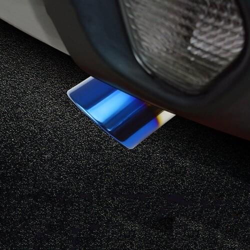 High-quality stainless steel Car muffler tail throat modification for Mitsubishi Outlander 2013-2019