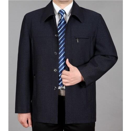Big Size Mens Winter Coats 2020 Mens Spring New Casual Jackets Overcoat 3XL 4XL