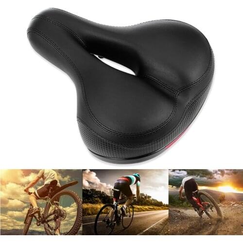 Soft Saddle MTB Bike Hollowed Seat Cover Bicycle Safe Cushion Cycling Equipment for Outdoor Cycle Biking Entertainment