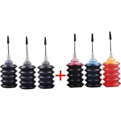 30ML Refill Dye Ink Kit For Epson Canon HP Brother Lexmark DELL Kodak Inkjet Printer Cartridge Printer refill 30ml