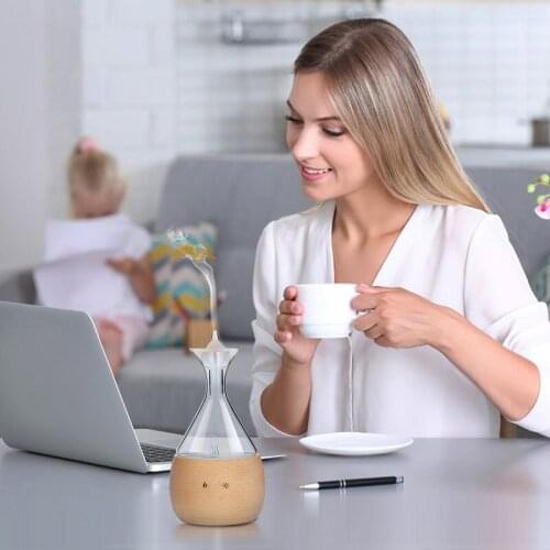 Nebulizing Essential Oil Diffusers Aromatherapy Household Use Super Fine Mist Waterless Heatless Classic Touch Sensor Nebulizer