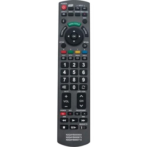 New N2QAYB000504 N2QAYB000673 N2QAYB000715 Replaced Remote Control fit for Panasonic Viera TV