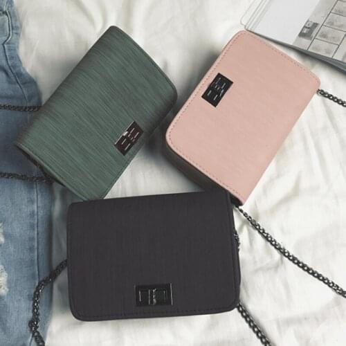 The ordinary cloth version fashion bags for women 2020 single Chain purses and shoulder small square bag female Messenger bag