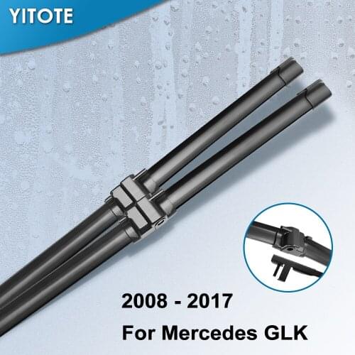 YITOTE Wiper Blades for Mercedes Benz GLK Class X204 Fit Side Pin Arms GLK 200 220 250 280 300 320 350 CDI 4Matic