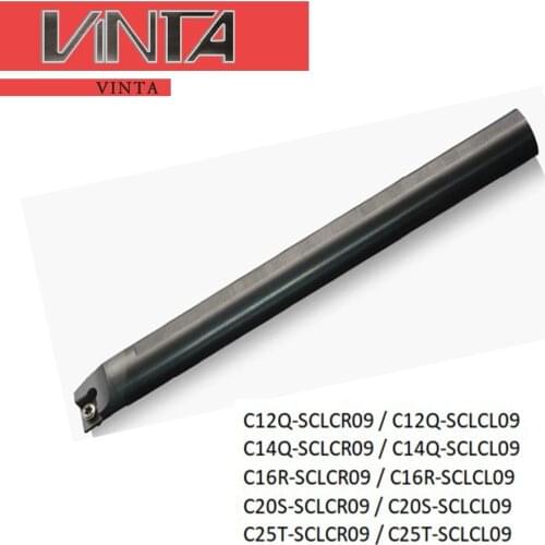 CNC Lathe tungsten steel internal turning tool holder C12Q-SCLCR09/C14Q-SCLCR09/C16R-SCLCR09/C20S-SCLCR09/C25T-SCLCR09