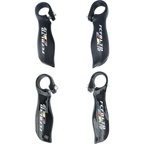 Carbon handlebar bar ends carbon Fiber MTB Bicycle Handlebar Bar Ends 22.2MM Mountain Bike Bar End Bicycle Parts