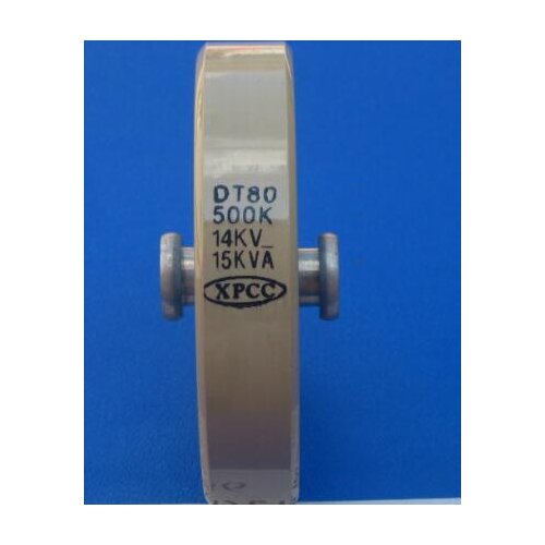 DT80 500K 14KV 15KVA XPCC high frequency machine high frequency high voltage high power ceramic ceramic dielectric capacitor