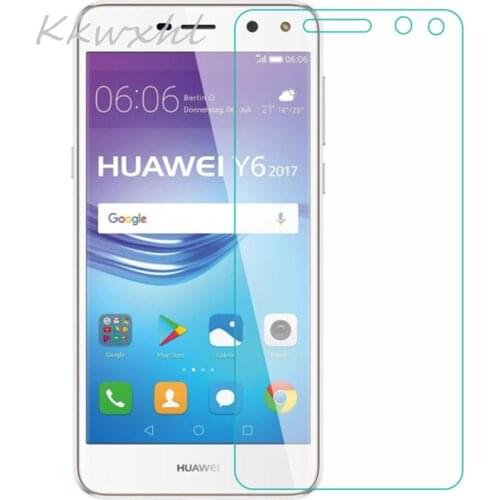 Tempered Glass for Huawei Y6 (2017) 5.0" GLASS Protective Film Screen Protector cover MYA-L03/L23, L02/L22