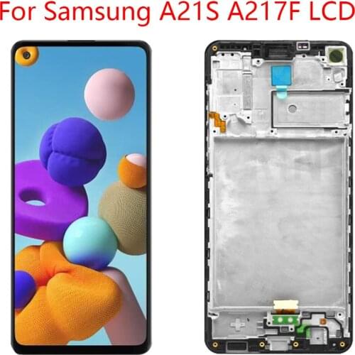 For Samsung Galaxy A21S display A217F A217 LCD touch screen digital display Galaxy A21S LCD A217F/DS A217H 6.5 inch original