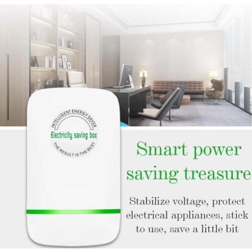 90-250V 28000W Electricidad Electricity Saving Box Electric Energy Saving Device Power Saver Device EU Plug Power Saver