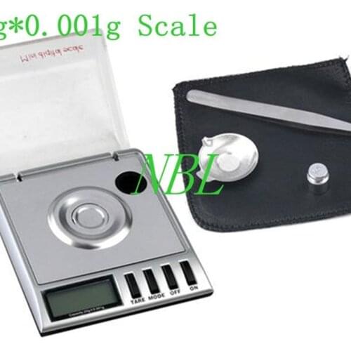 0.001g 20g Digital Milligram Gram Scale Gem Diamond Electronic Kitchen Weight Scales Lab Balance Weighting FreeShipping