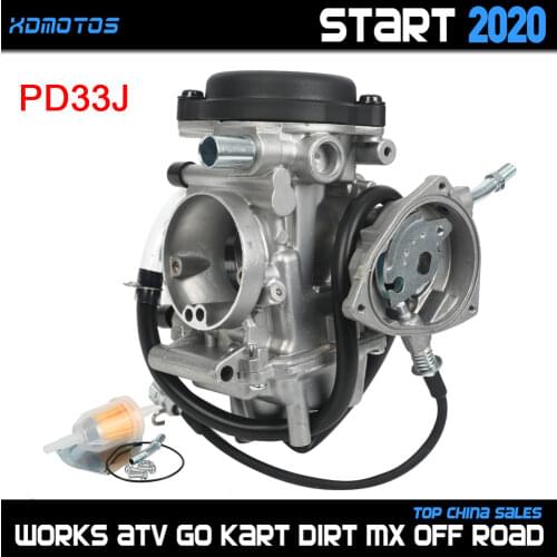 PD33J 33mm Carburetor For Yamaha Kodiak 400 YFM400 ATV Quad 2000 2001 2002 2003 2004 2005 2006 YFM400 ATV Quad Parts Carbs