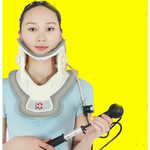 Neck traction device household stretched cervical traction inflatable cervical spondylosis cervical collar hanging neck frame