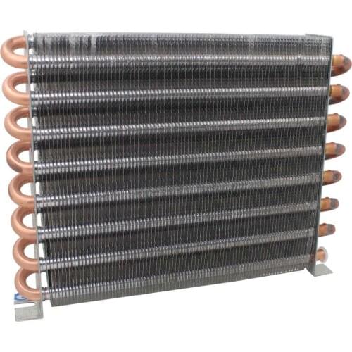 Cooling radiator aluminum sink fin radiators freezer radiator freezer condenser refrigeration system 360-390W aluminum water