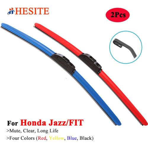 HESITE Premium Windshield Wiper Blades For Honda Jazz GD1 MK3 GE6 GK5 50 Vehicle Accessories 2002 2005 2006 2007 2008 2009 2014