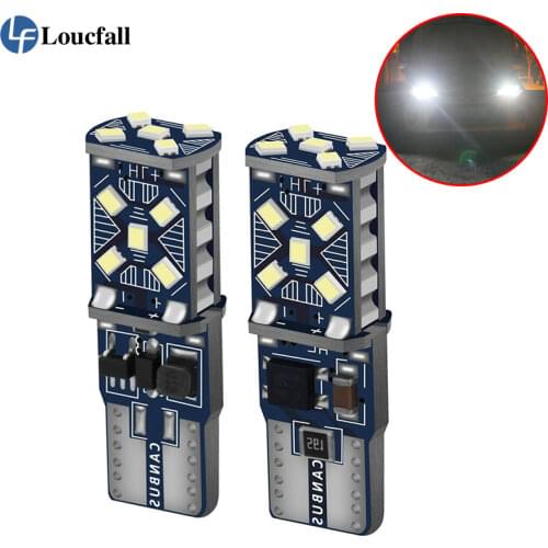 T10 W5W Super Bright LED Car Parking Lights WY5W 168 501 2825 Auto Wedge Turn Side Bulbs Car Interior Reading Dome Lamp