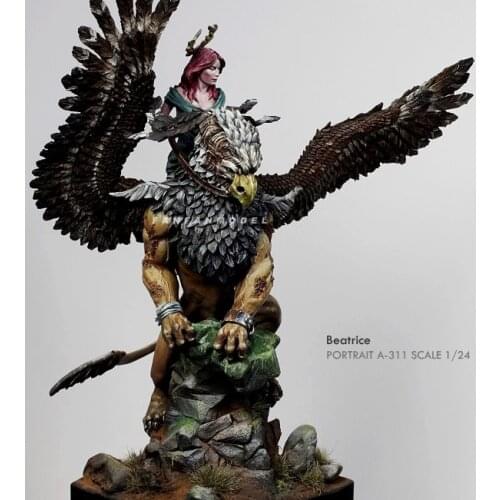 1/24 Resin model kits figure DIY self-assembled and colorless A-311