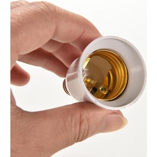 New LED Light Lamp Bulb Adapter Converter E27 To E14 Base Screw Socket Lamp Holder Converters 1PC