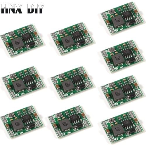 10pcs MP1584EN 3A Ultra-Small Size DC-DC Step Down Supply Module Adjustable Power Step-Down escending output 24V 12V 9V 5V 3V