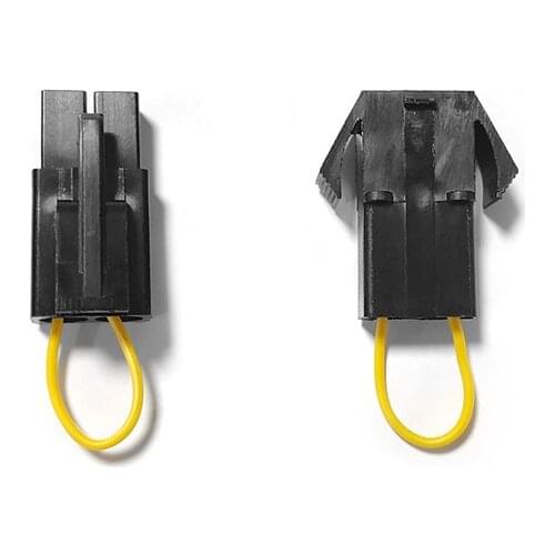 2 pairs 2 core water leakage detection cable male and female connector joint