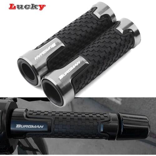Burgman Motorcycle Handle Grip Handlebar Grips cover For SUZUKI BURGMAN 650 400 125 200 250 AN650 AN400 AN125 AN200 Accessories