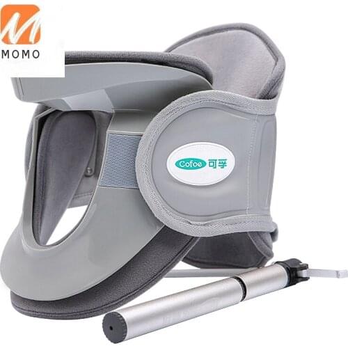 Household Stretching Physiotherapy Instrument Treatment with Neck Rest Inflatable Neck Support Correction Cervical Spine Neck