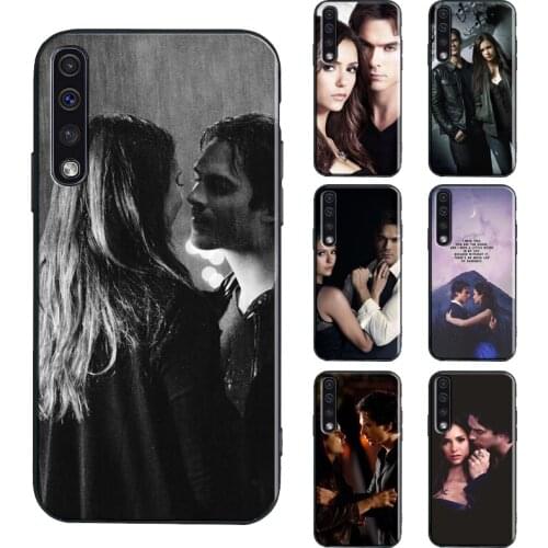 Damon Elena The Vampire Diaries Case For Samsung A51 A71 A11 A31 A41 A01 A02S A40 A50 A70 A21S A20e A12 A32 A52 A72 Cover