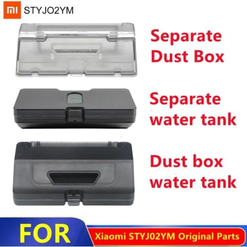 Original Water Tank Dust Box With Filter For Xiaomi STYJ02YM Robot Vacuum Cleaner Mop Pro VIOMI V2 VIOMI V2 PRO V3 Accessories