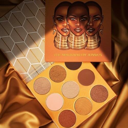 16 Colors Matte Shimmer Eyeshadow Palette High Pigmented Eyes Shadow Makeup Palette Natural Smoky Eye Makeup Cosmetic Kit