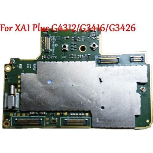 Tested Full Work Original Unlock Motherboard For Sony Xperia XA1 Plus G3412 G3416 G3421 G3426 G3423 Circuit Electronic Panel