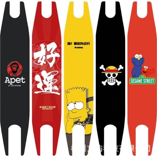 Anti-slip Sandpaper Stickers for ninebot E22 Electric scooter Skateboard Pedal Footboard Tape Protective e scooter sticke skate