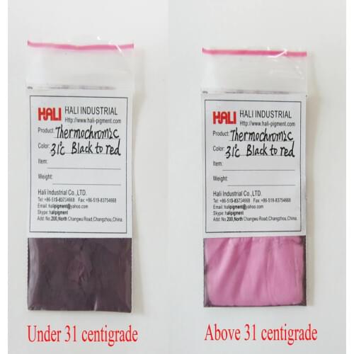 Thermochromic powder, temperature sensitive pigment, thermochromic pigment,1lot=200gram,color:many colors for choose