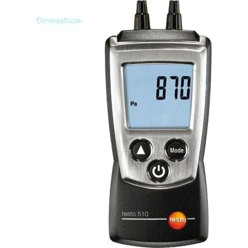 Testo 510 Linear Air Pressure Gauge 0-100 hPa (0563 0510/0560 0510) Digital Differential Pressure Gauge Measuring Tools 500mbar