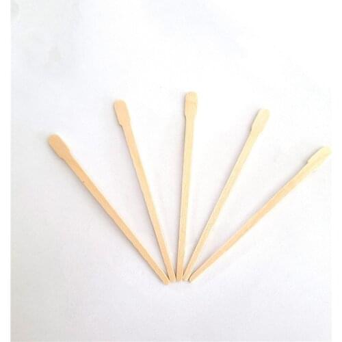 100PCS Woman Wooden Body Hair Removal Sticks Wax Waxing Disposable Sticks Beauty Toiletry Kits Wood Tongue Depressor Spatula