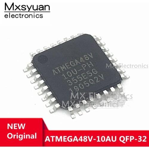 5~40PCS ATMEGA48V-10AU ATMEGA48V ATMEGA48 QFP-32 original IC In stock
