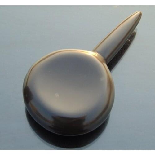 5A Grade Natural Xuan Huang Si Bin Stone acupuncture dial ribs stick acupuncture pen massager foot feet point cone sticker