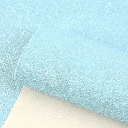 David accessories 20x33cm Glitter Faux Synthetic Leather For Hair Bow DIY Bag Shoes Material,1Yc6366