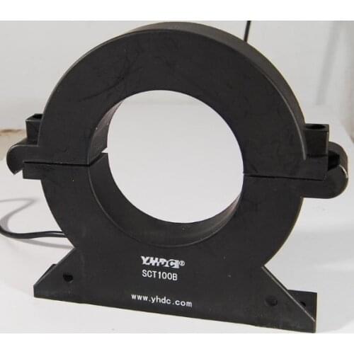 Free shipping SCT100B Current 0-3000A Output 5A Plate-type Split Core Current Transformer AC Current Sensor