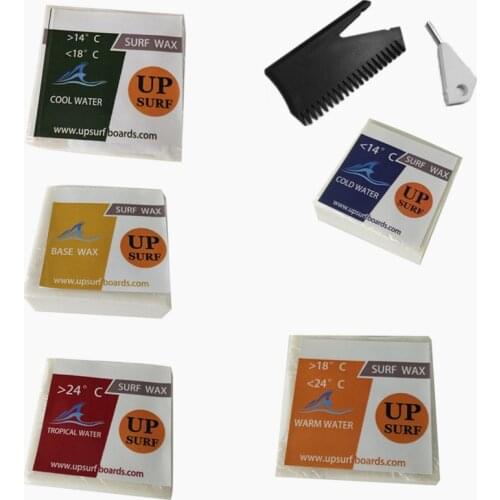 SUP Board Surfboard Wax Good Quality Base/Cool/Cold/Warm/Tropical Wax+Wax Comb Surfing Wax