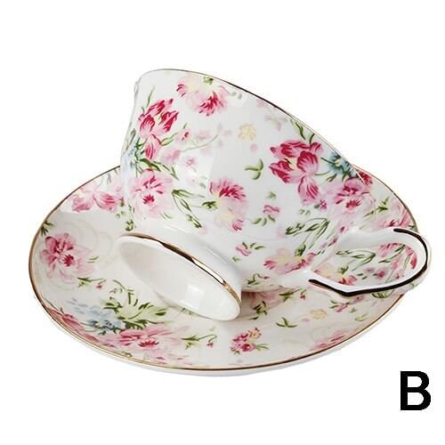 European Bone china coffee set Top Grade Porcelain coffee cup and saucer Luxury Gifts