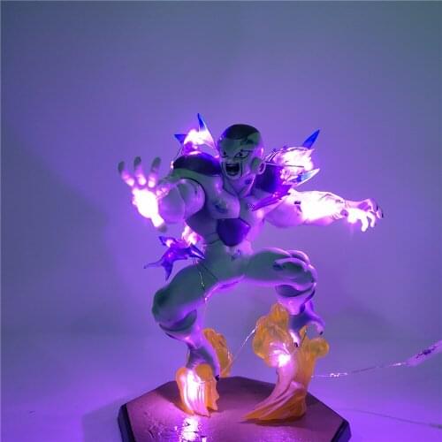 Dragon Ball Z Action Figures Toys Frieza DIY Night Light Anime Figure Dragon Ball Super Freeza Figure Collectible Model