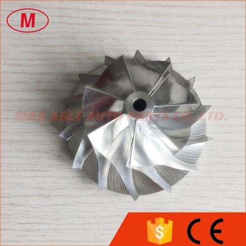 GT30 467756-0005 52.75/76.13mm 7+7 blades turbo billet/milling/aluminum 2024 compressor wheel for racing