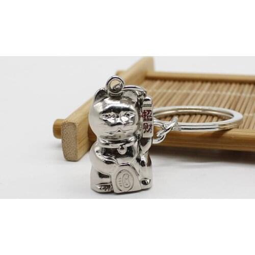 Creative Lucky Cat Keychain Mascot Lucky Lucky Keychain Kitty Keychain
