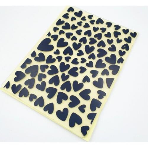 HOT plastic Full of love template craft card making paper card album wedding decoration clip art relief clip Embossing folders