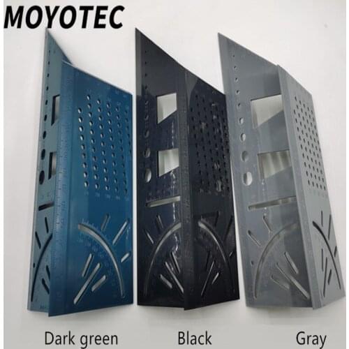 MOYOTEC Dovetail Woodworking Ruler 3D Mitre Angle Measuring Gauge Square Size Measure Tool High Quality Hand Tool