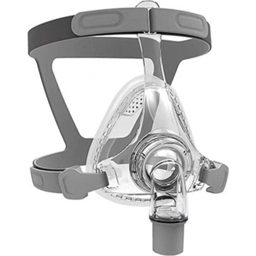 Full Face Mask With Adjustable Headgear 3 Size Cushions For Sleeping Breathing Machine Sleep Apnea Anti Snoring