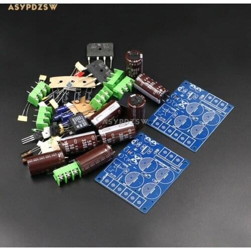 2PCS L15D/L20D/L25D and L/MX50 Series mono rectifier power supply DIY Kit With speakers DC protection kit