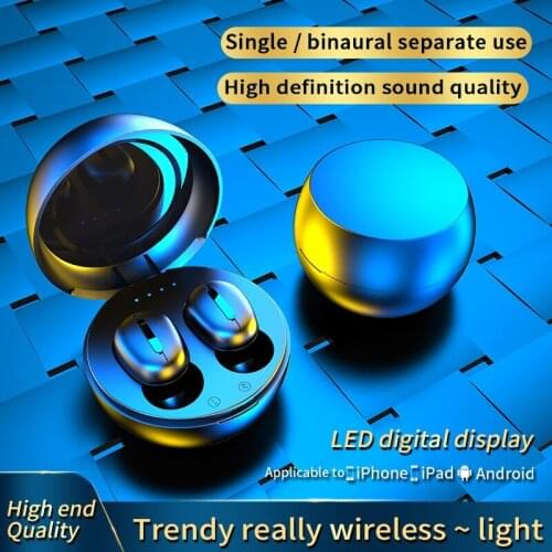 30pcs S8 TWS Wireless Bluetooth-compatible Earphpne 5.0 True In-ear Mini Sports Earphone Handsfree Gaming Earphone For Cellphone