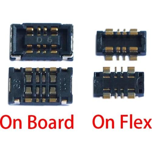 10PCS FPC Connector Battery On Board For Samsung Galaxy S20 G980 G980F G980F/DS G981 S20Plus G986 Clip Holder On Flex